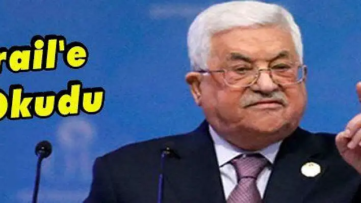 Abbas, İsrail'e Meydan Okudu