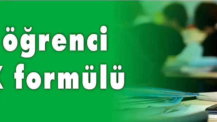 Borçlu öğrenci için KYK formülü