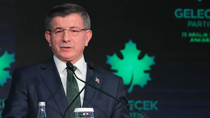 Ahmet Davutoğlu yeni kurulan partiyi tanıttı