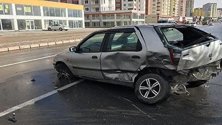 Kayseri'de trafik kazası: 1 yaralı 