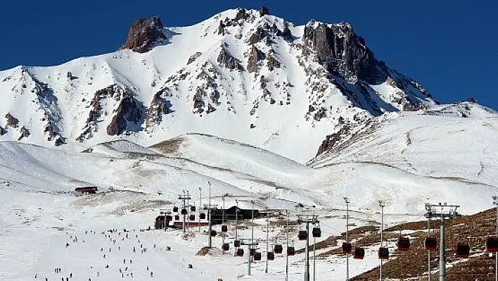 Erciyes sömestirde 40 bin turist ağırladı