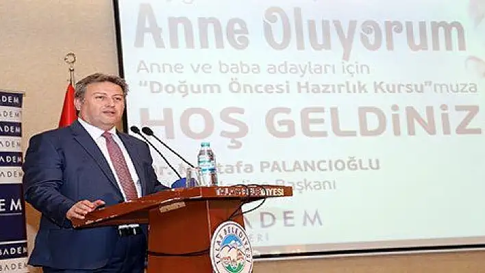 Talas'ta anne adaylarına hamilelik kursu 