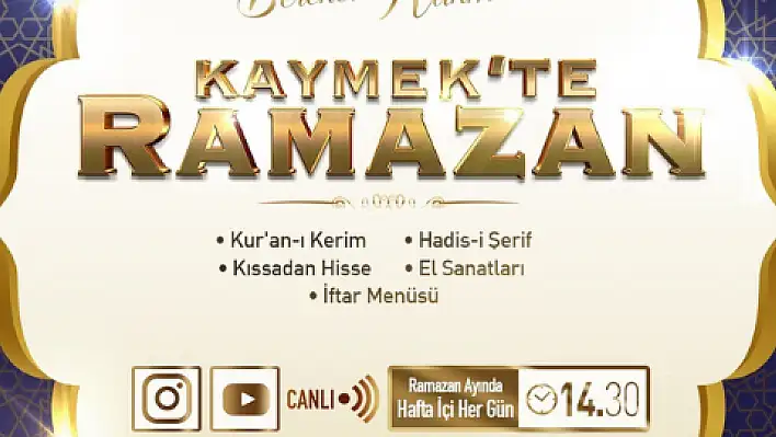 KAYMEK'ten Ramazan bereketi