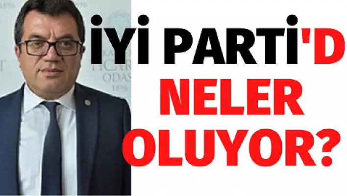 İYİ Partili Kenanoğlu istifa etti 