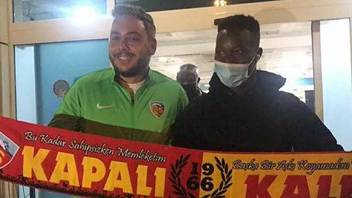 Carlos Mane, Kayseri'ye geldi