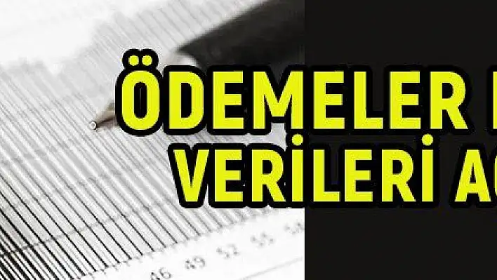 Ödemeler dengesi verileri açıklandı