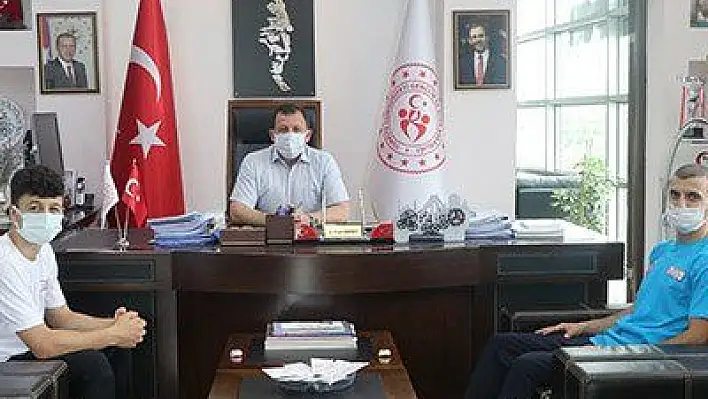 Ali İhsan Kabakcı, Jimnastik'de Türkiye 3.sü sporcuyu ağırladı