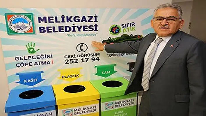 Melikgazi'de hedef sıfır atık