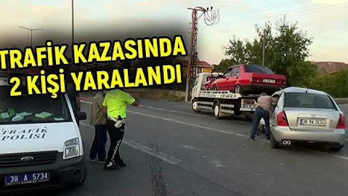 Hatalı dönüş kazaya neden oldu: 2 yaralı