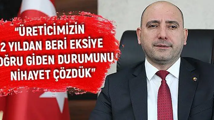 Başkan Bağlamış, 'Üreticimizin yaşadığı sorunları çözüyoruz'