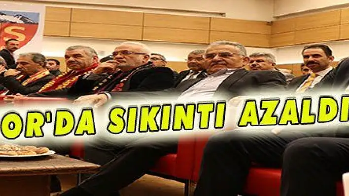 KAYSERİSPOR'DA SIKINTI AZALDI