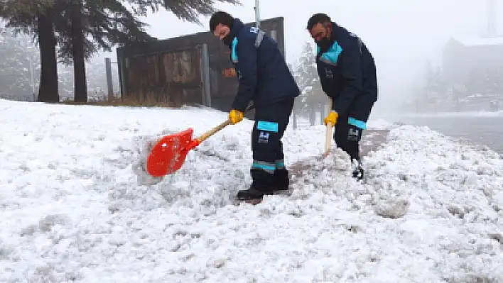 Hacılar beyaza büründü