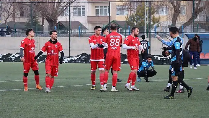 Gültepespor tek attı 3 aldı