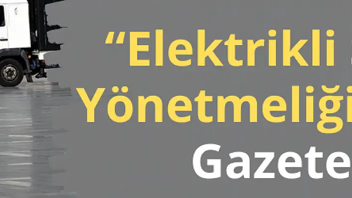 'Elektrikli Skuter Yönetmeliği' Resmi Gazete'de