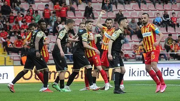 Kayserispor 'dan 3 gollü galibiyet... 