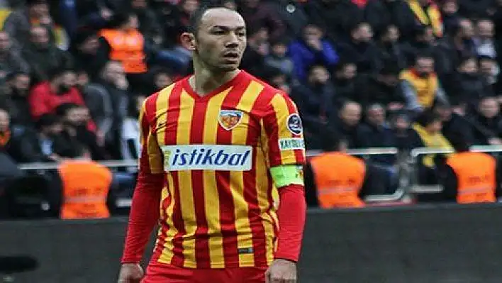 Kayserispor kaptanı Gaziantep yolunda 