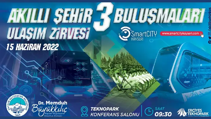 3. Akıllı Şehir buluşmaları gerçekleşecek