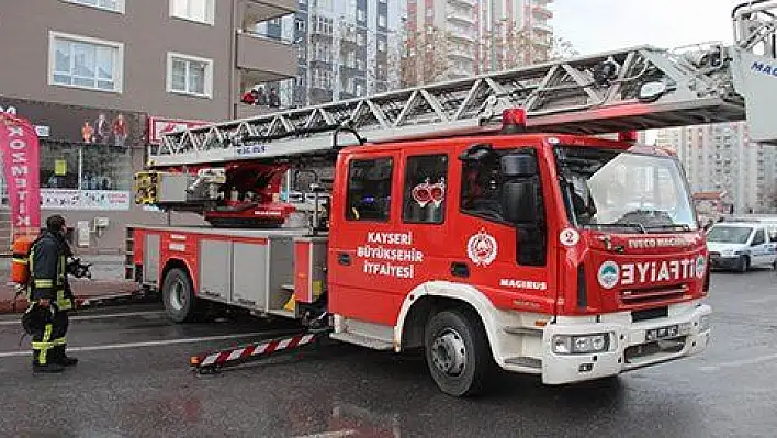 Kayseri itfaiyesi 6 ayda bin 754 olaya müdahale etti