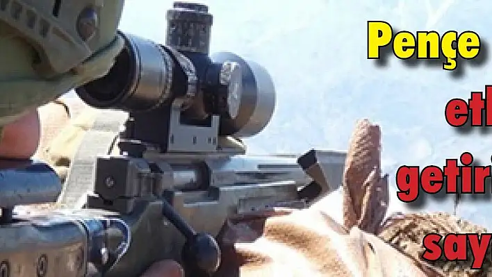 Pençe Harekatı'nda etkisiz hale getirilen terörist sayısı 64 oldu