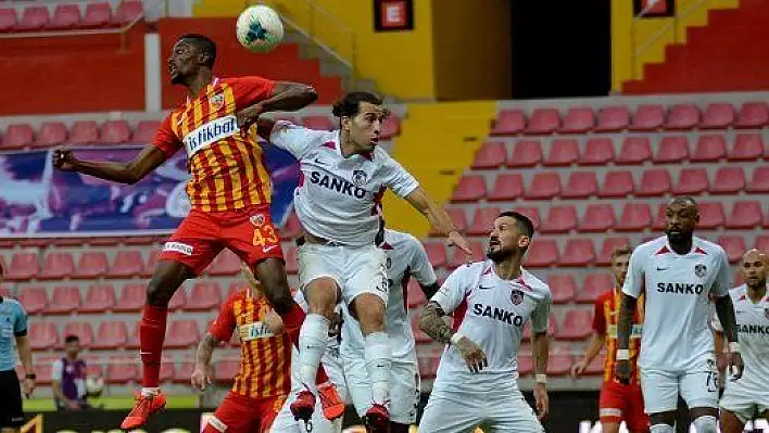 Kayserispor savaşa devam ediyor (1-1)