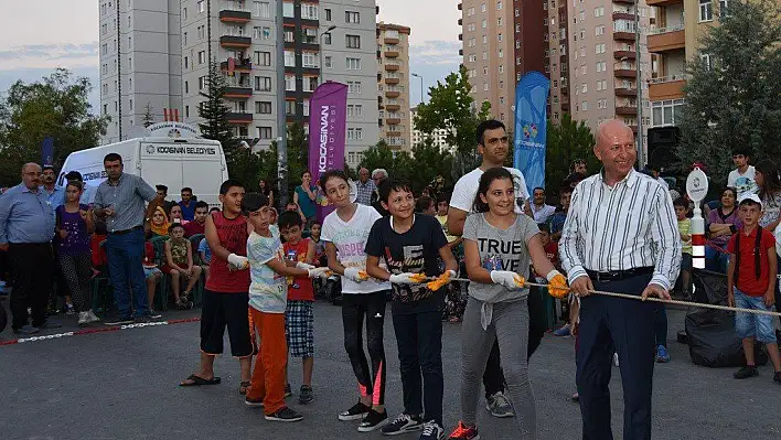 Çocuk oyunları, Turgut Reis Mahallesi'nde canlandı