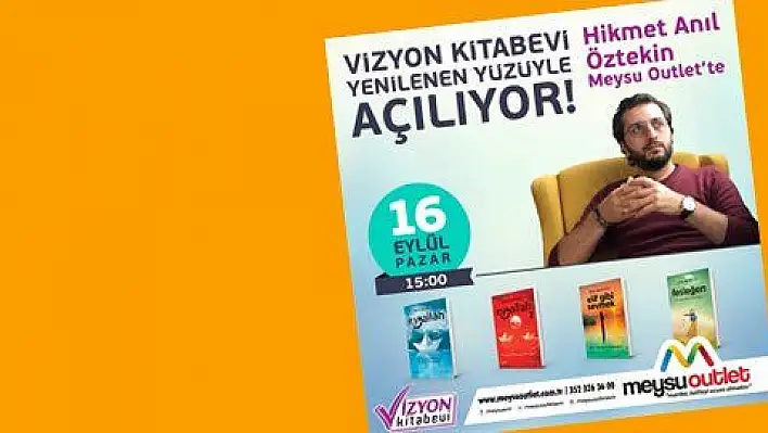 Hikmet Anıl Öztekin  sevenleri ile buluşuyor