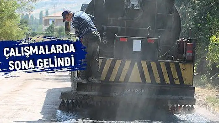 Gazi-Öksüt çevre yolu çalışmalarında sona gelindi