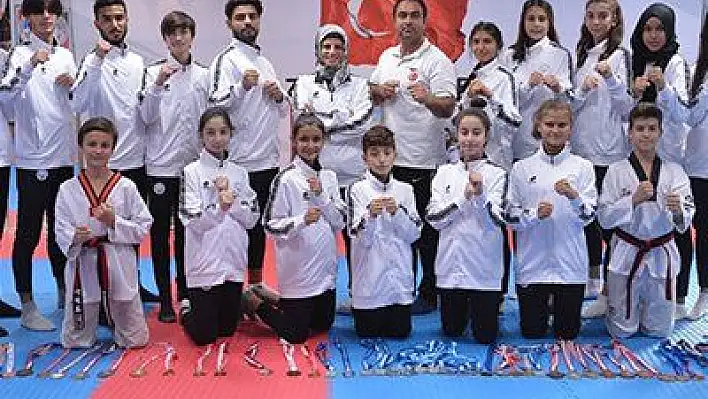 Melikgazi Taekwondo Takımı başarıdan başarıya koşuyor