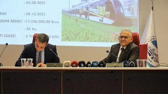 Başkan Büyükkılıç'tan 13 milyon Euro'luk imza