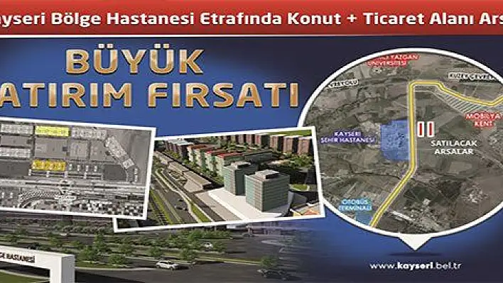 Büyükşehir'den yatırımcılar için yeni fırsat 