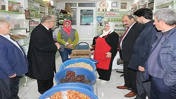 Başkan Öztürk esnaf ziyaretlerine ara vermeden devam ediyor 