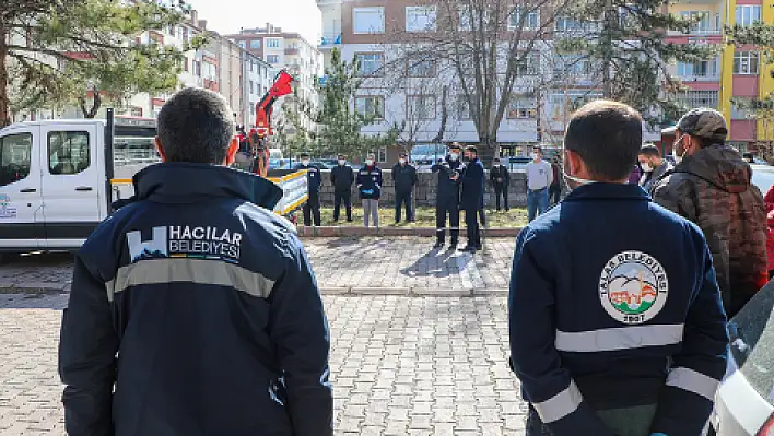 Talas 'a 'biyosidal uygulama' eğitimi verildi