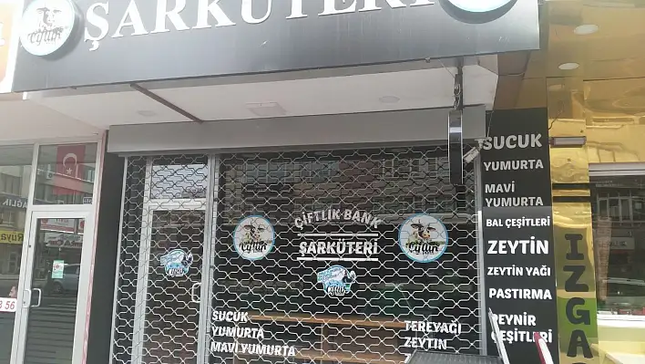 Çiftlik Bank Kayseri Şarküteri kepenk kapattı