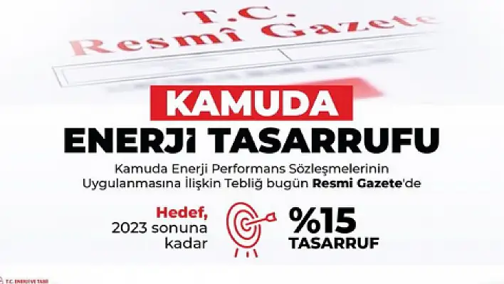 Kamu kurumlarında tasarruf dönemi