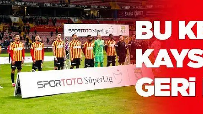 Kayserispor 1 puanı Emrah 'la kurtardı 