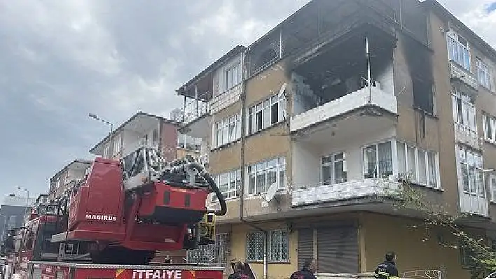 Kayseri'de ev sahibiyle tartışan kiracı evi ateşe verdi