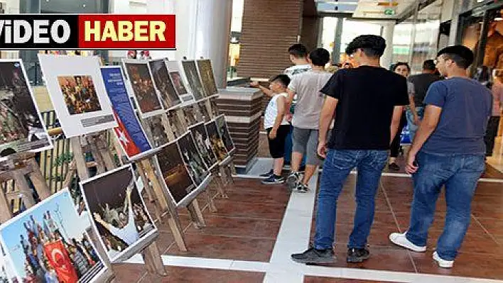 İHA'nın '15 Temmuz Destanı' fotoğraf sergisi Kayseri'de açıldı