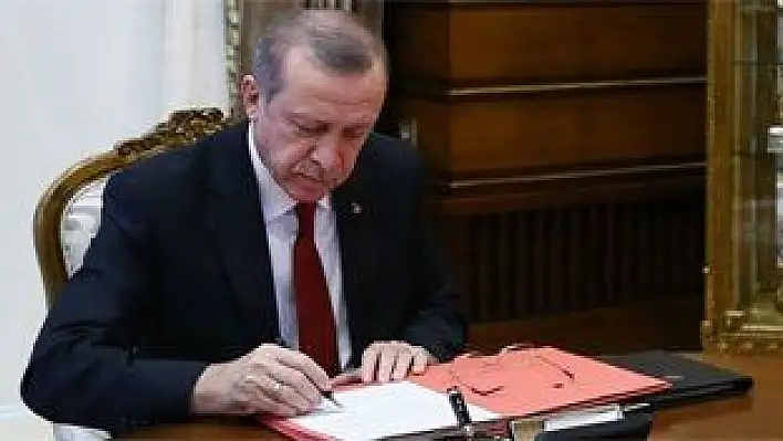 Cumhurbaşkanı Erdoğan 6 üniversiteye rektör atadı