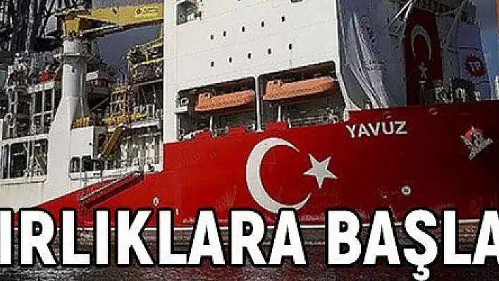 Yavuz sondaj gemisi Karadeniz için hazırlıklara başladı