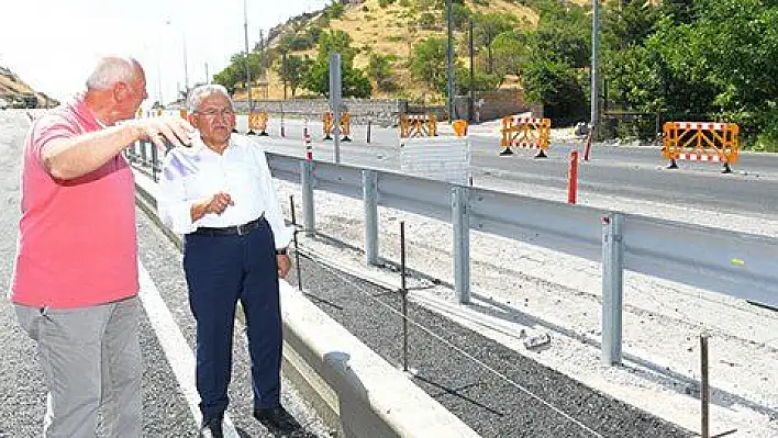 OSB ve Şehir Merkezi Trafiğini Rahatlatacak Projede Çalışmalar Sürüyor