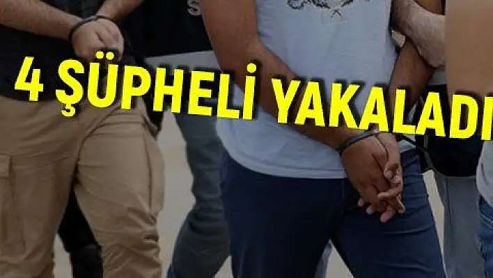 JASAT, faili meçhul hırsızlık olaylarında 4 şüpheliyi yakaladı