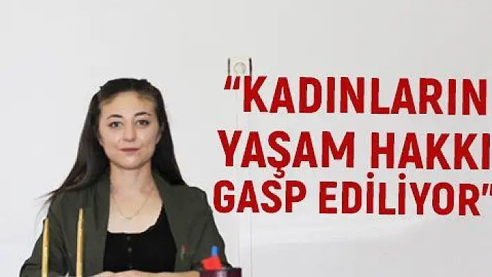 'Öldürülmediğimiz bir dünyada yaşamak istiyoruz'