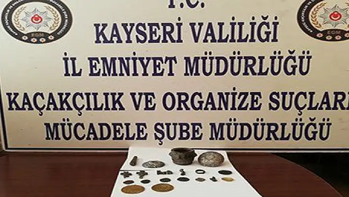 Tarihi eser kaçakçıları kıskıvrak yakalandı 