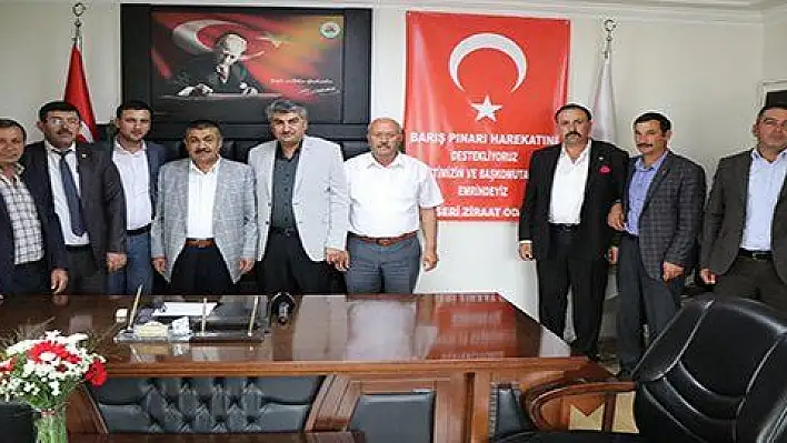 Ziraat Odaları'ndan 'Barış Pınarı' Harekatına destek