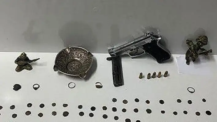 Tarihi eser operasyonu: 85 parça eser ele geçirildi