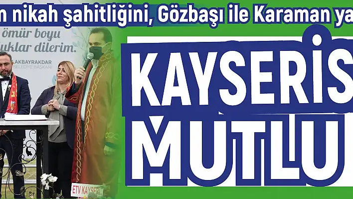 Kayserispor 'un mutlu günü