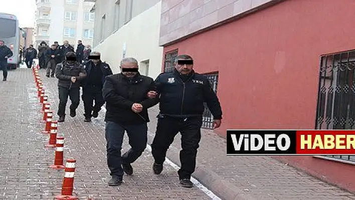 Kayseri FETÖ/PDY ile ilgili 17 kişi adliyede