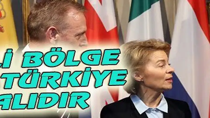 GÜVENLİ BÖLGE SADECE TÜRKİYE OLMALIDIR