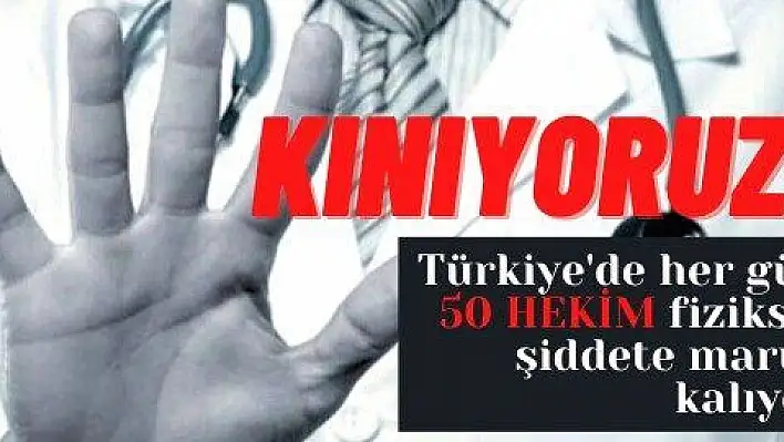 Kınıyoruz!