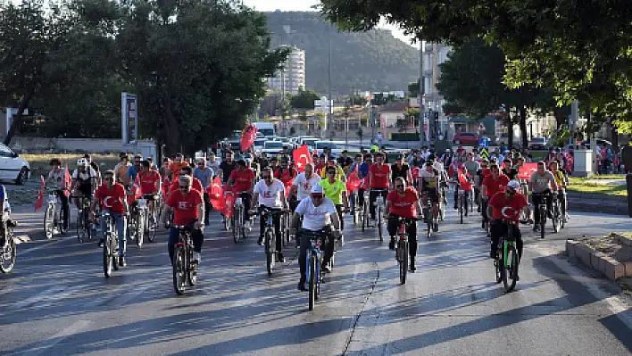 Büyükkılıç, 'Türkiye aşkına' pedalladı